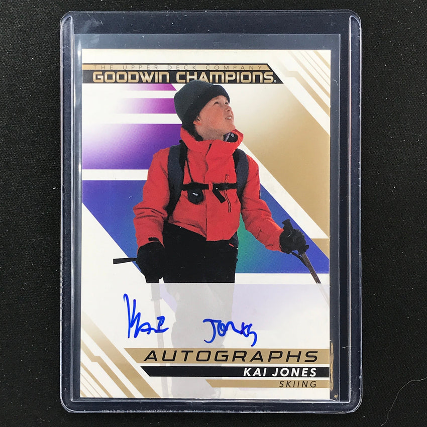 2022 Goodwin Champions Kai Jones Autographs Base Auto No Kj A
