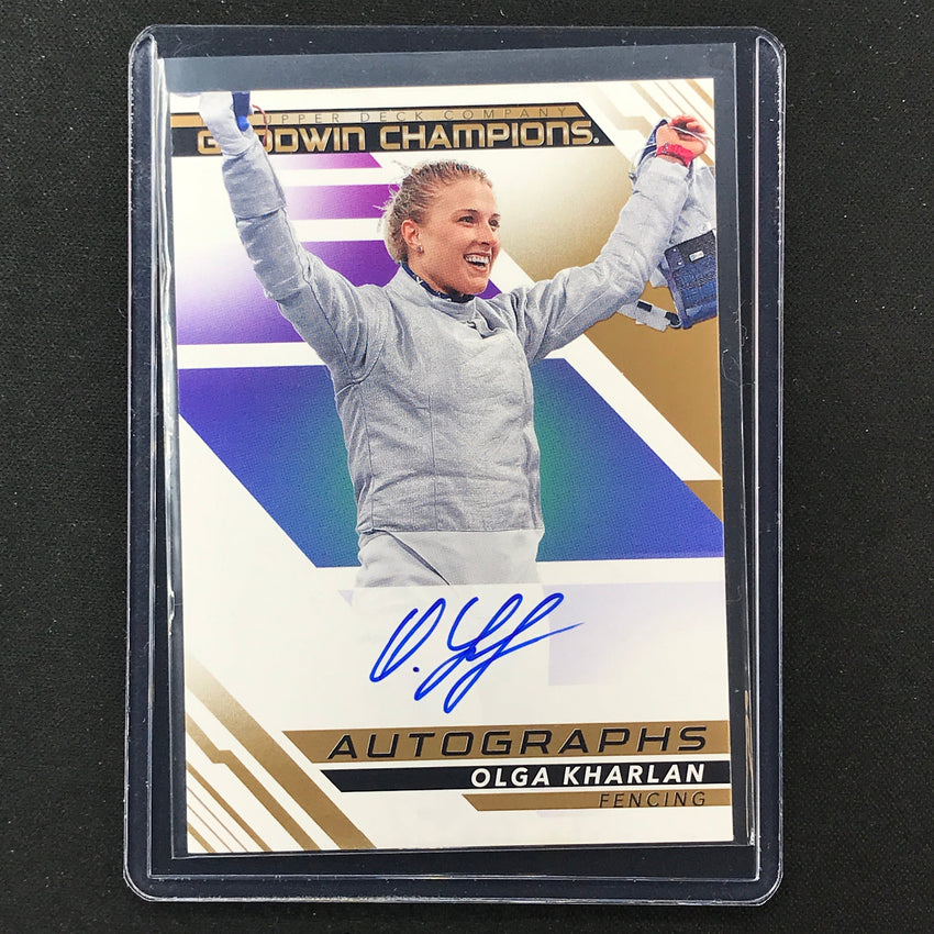 2022 Goodwin Champions OLGA KHARLAN Autographs Base Auto #OK