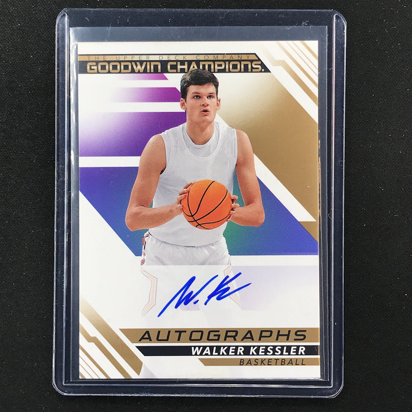2022 Goodwin Champions Walker Kessler Autographs Base Auto No Wk A