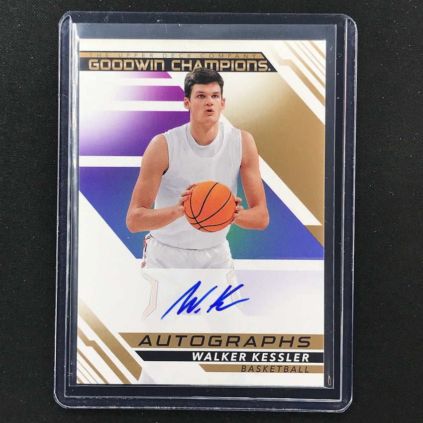 2022 Goodwin Champions Walker Kessler Autographs Base Auto No Wk B
