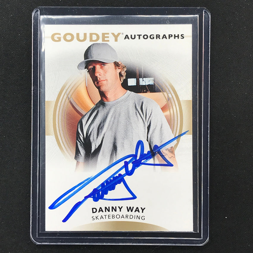 2022 Goodwin Champions Danny Way Goudey Autographs Base Auto No Dw