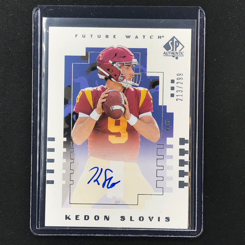 2022 Goodwin Champions Kedon Slovis Sp Authentic 2000 Future Watch Auto 213/299