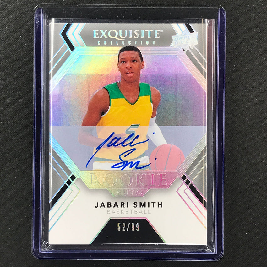 2022 Goodwin Champions Jabari Smith Exquisite Collection Rookie Auto 52/99