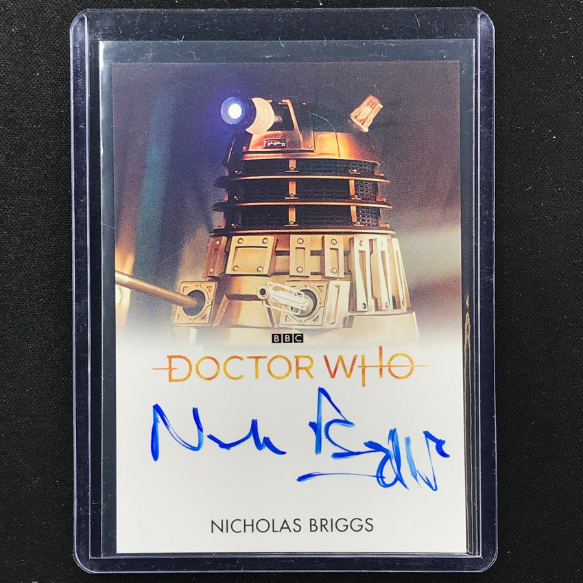 2022 Doctor Who Series 11 And 12 Nicholas Briggs As Voice Of Daleks Hobby Auto