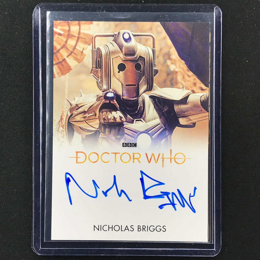 2022 Doctor Who Series 11 And 12 Nicholas Briggs As Voice Of Cybermen Hobby Auto