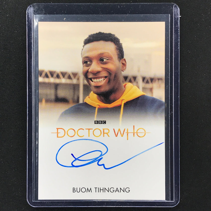 2022 Doctor Who Series 11 And 12 Buom Tihngang As Tibo Hobby Auto Full Bleed