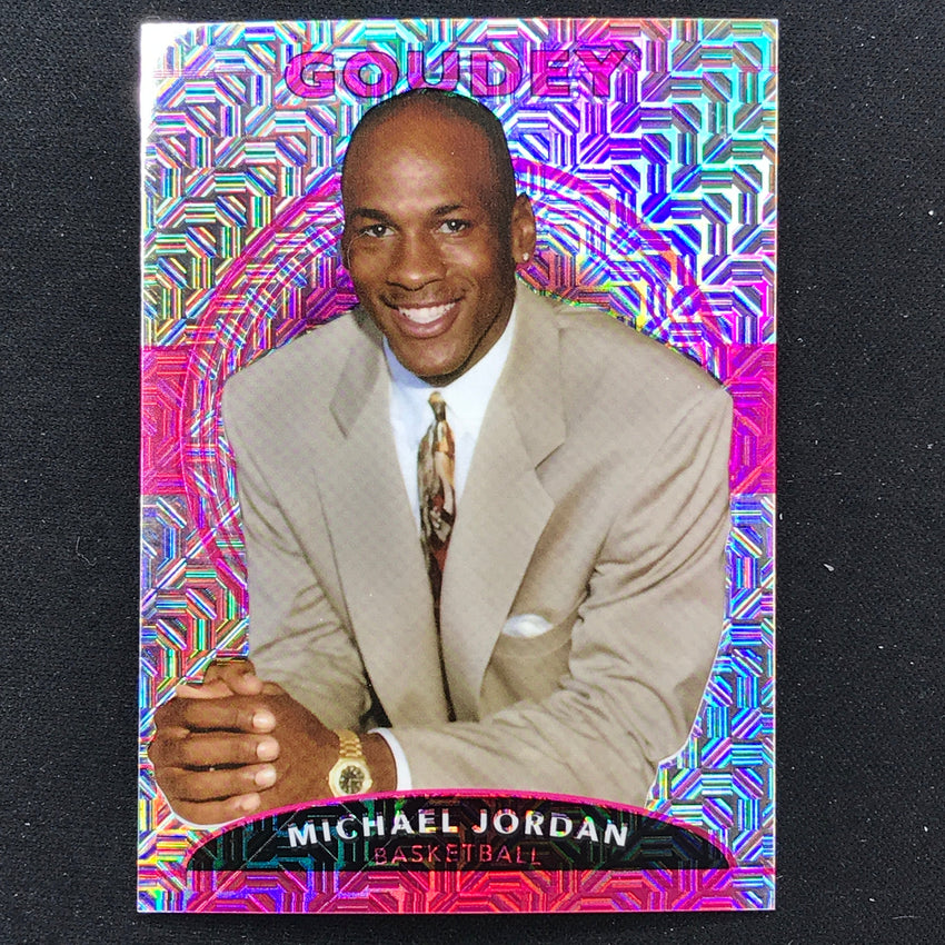 2022 Goodwin Champions Michael Jordan Goudey Platinum Pink Traxx /299 No 1