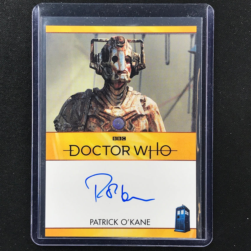 2022 Doctor Who Series 11 And 12 Patrick Okane Ashad/the Lone Cyberman Hobby Auto