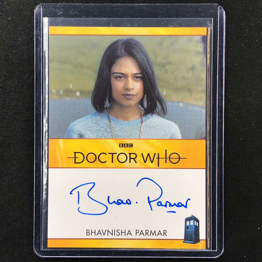 2022 Doctor Who Series 11 And 12 Bhavnisha Parmar As Sonya Khan Hobby Auto Border