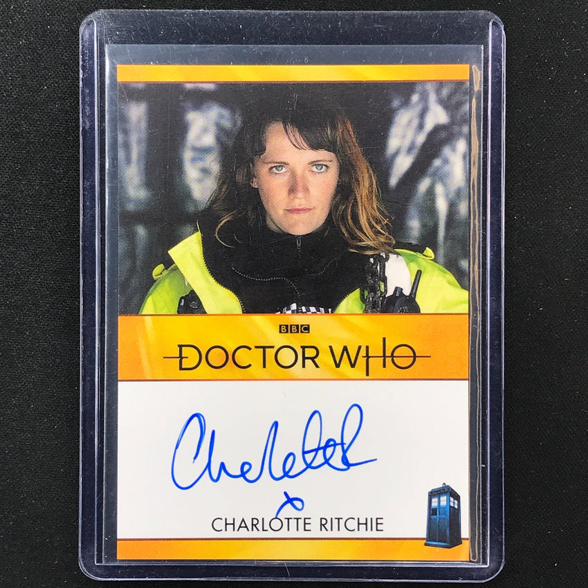 2022 Doctor Who Series 11 And 12 Charlotte Ritchie As Lin Hobby Auto Bordered