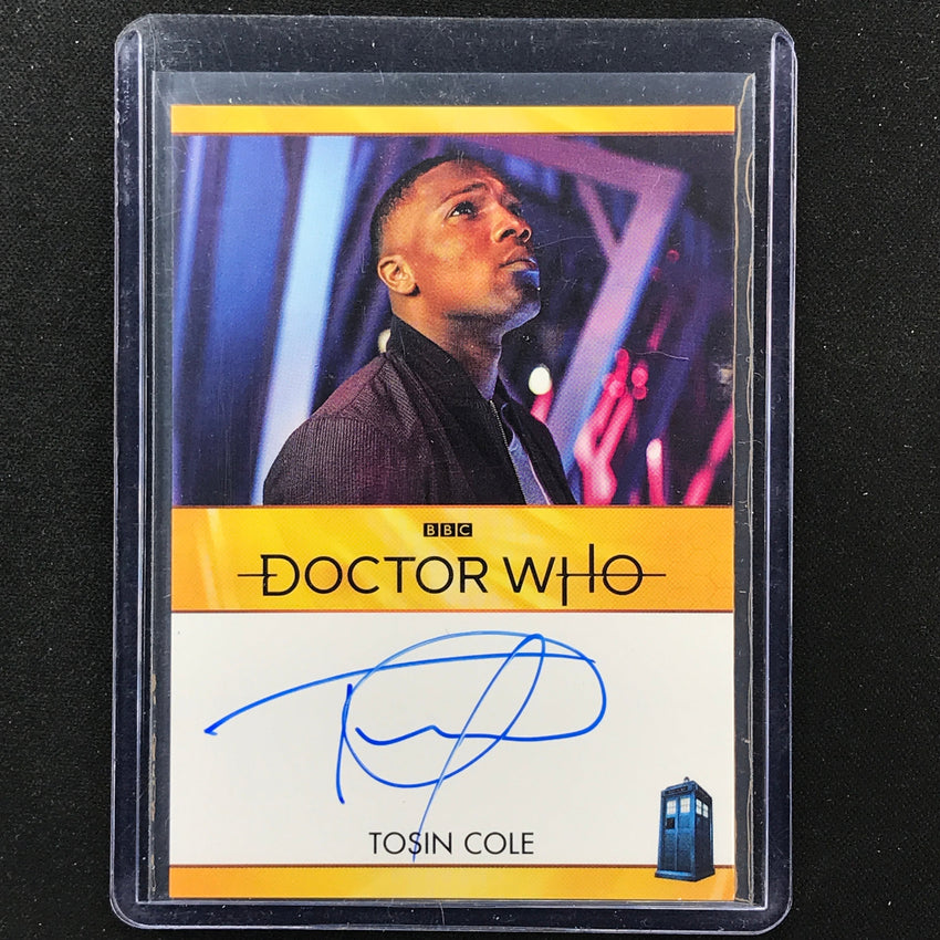2022 Doctor Who Series 11 And 12 Tosin Cole As Ryan Sinclair Hobby Auto Bordered