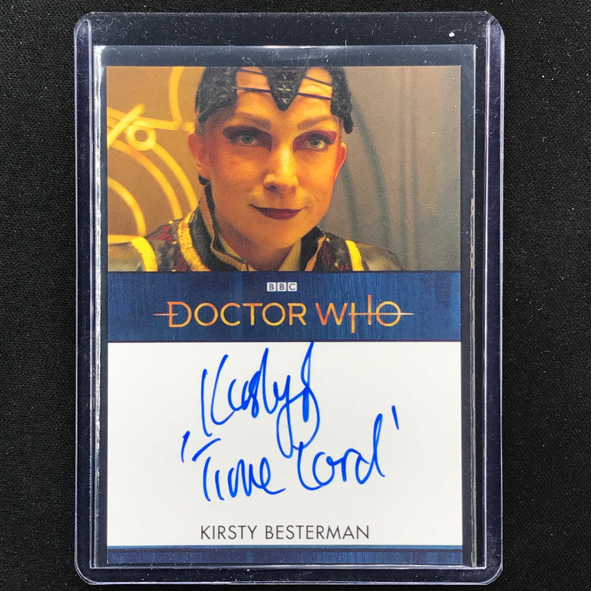 2022 Doctor Who Series 11 And 12 Kristy Besterman As Solpado 12.10 Inscribed Auto