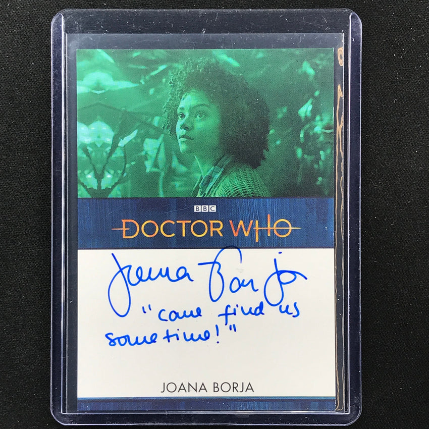2022 Doctor Who Series 11 And 12 Joana Borja As Gabriela Camara Inscription Auto
