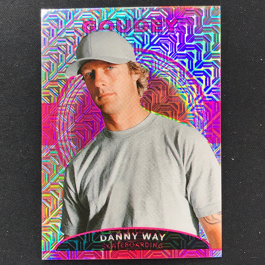 2022 Goodwin Champions DANNY WAY Goudey Platinum Pink Traxx /299 #13