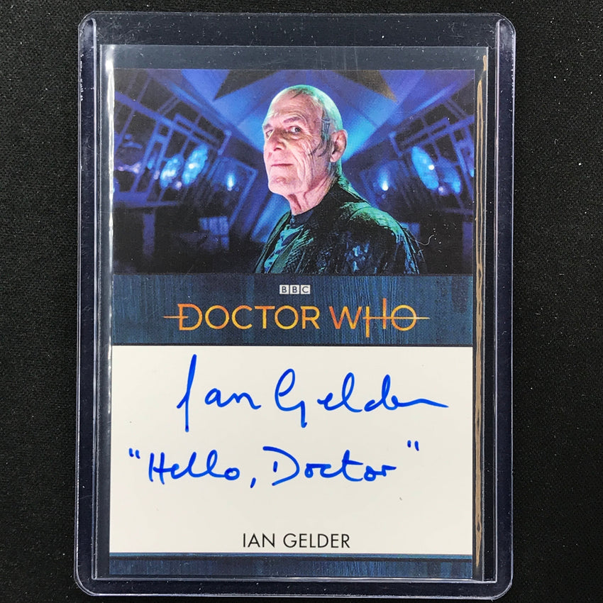 2022 Doctor Who Series 11 And 12 Ian Gelder As Zellin 12.7 Inscription Auto
