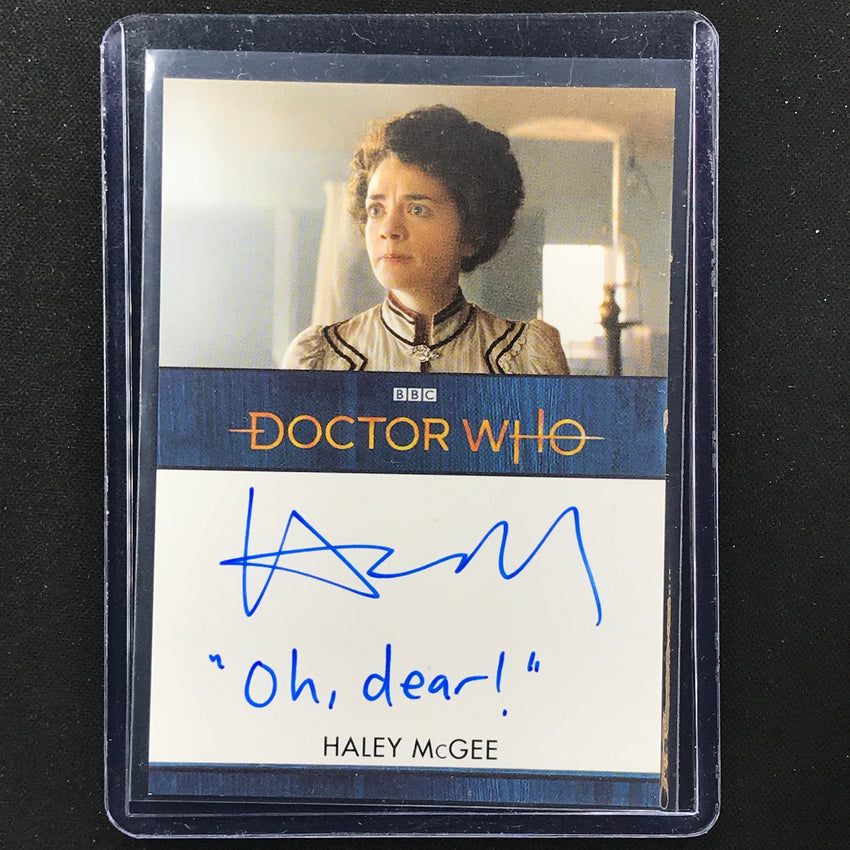 2022 Doctor Who Series 11 And 12 Haley Mcgee As Dorothy Skerrit Inscription Auto