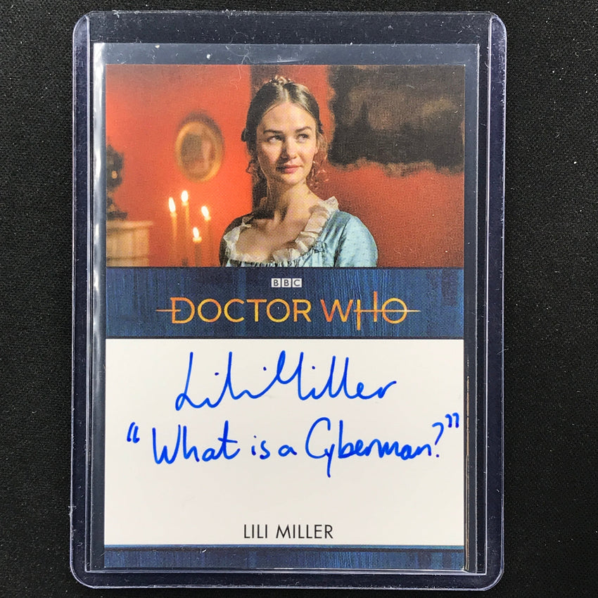 2022 Doctor Who Series 11 And 12 Lili Miller Wollstonecraft Godwin Inscribed Auto