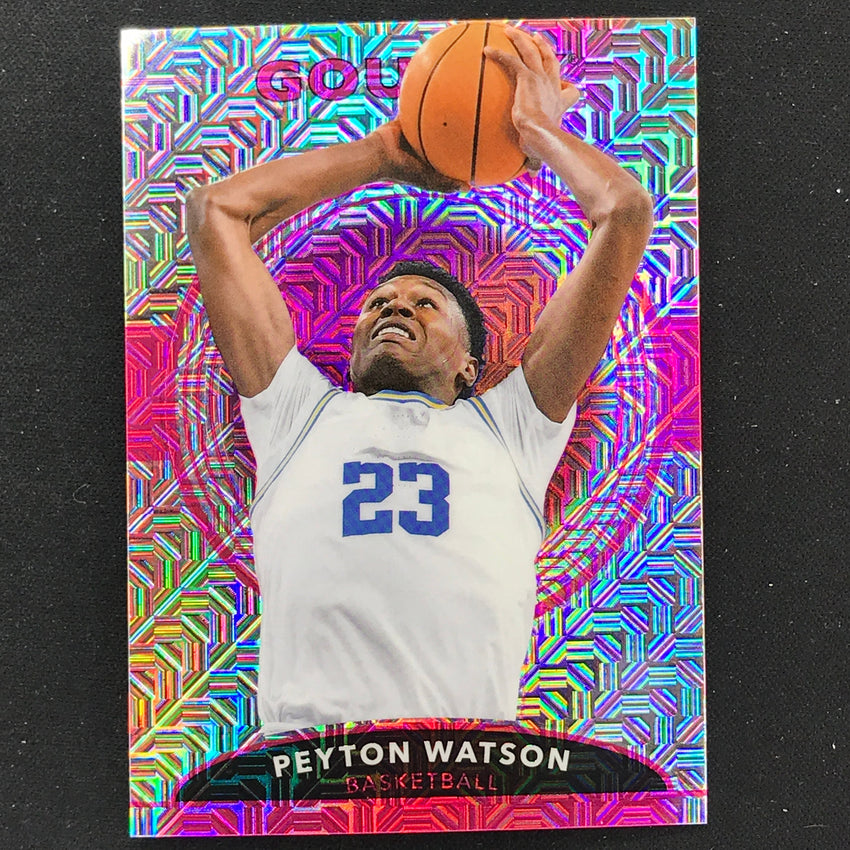 2022 Goodwin Champions PEYTON WATSON Goudey Platinum Pink Traxx /299 #18