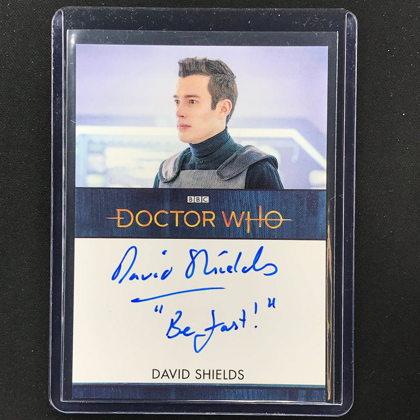2022 Doctor Who Series 11 And 12 David Shields As Ronan 11.5 Inscription Auto