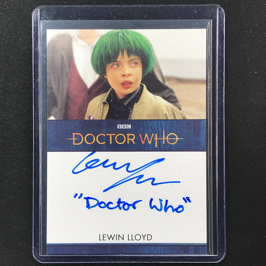 2022 Doctor Who Series 11 And 12 Lewin Lloyd As Sylas 12.3 Inscription Auto