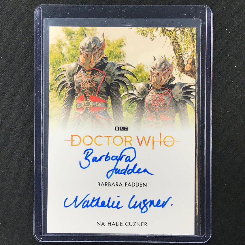 2022 Doctor Who Series 11 And 12 Barbara Fadden Nathalie Cuzner 11.6 Dual Auto