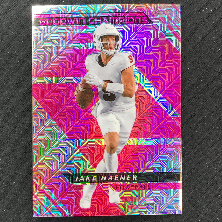 2022 Goodwin Champions JAKE HAENER Base Platinum Pink Traxx /299 #32