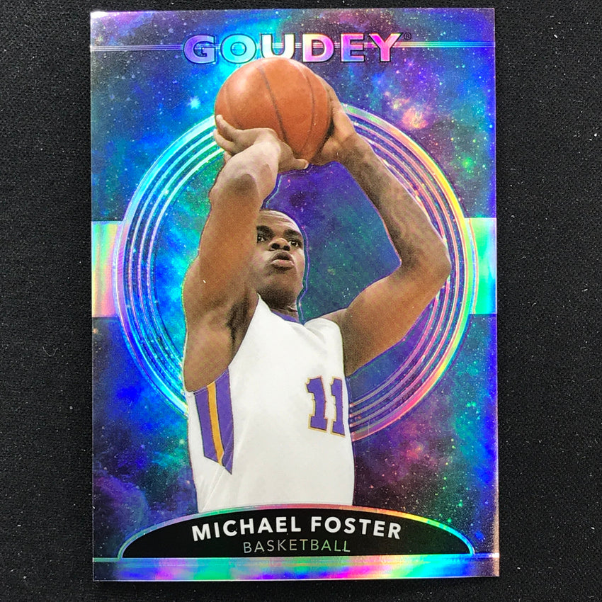 2022 Goodwin Champions MICHAEL FOSTER Goudey Platinum Cosmic /199 #14