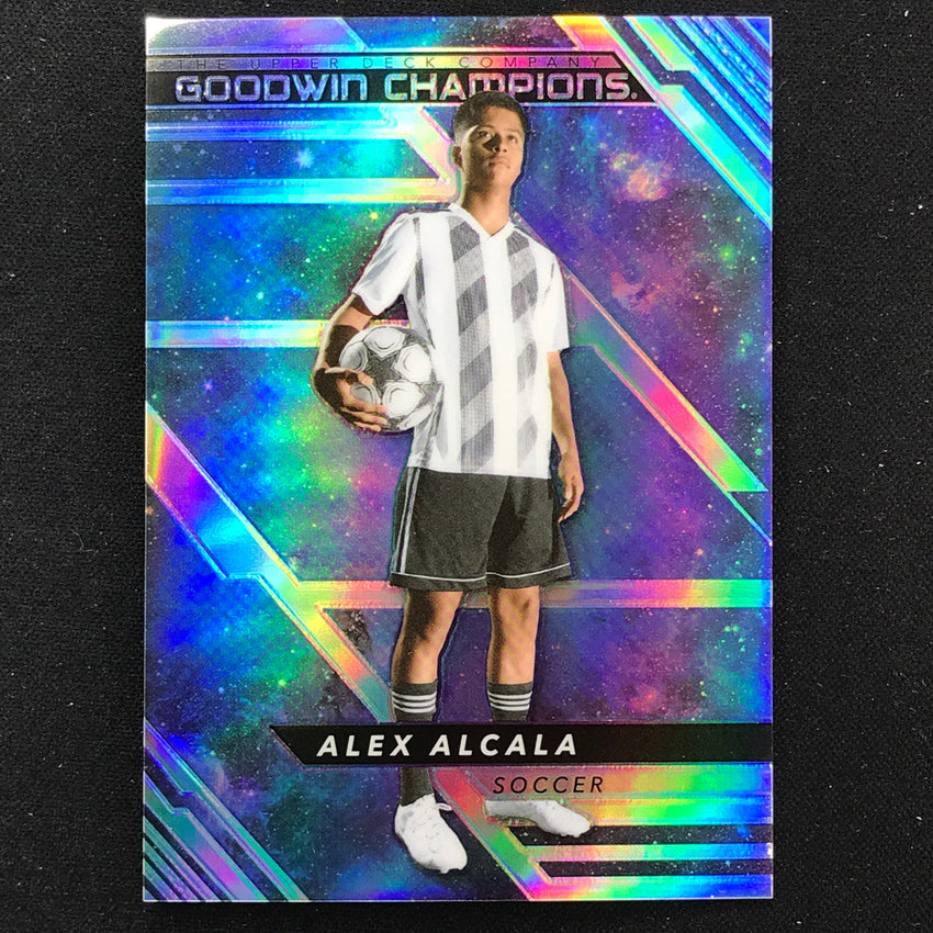 2022 Goodwin Champions Alex Alcala Base Platinum Cosmic /199 No 2