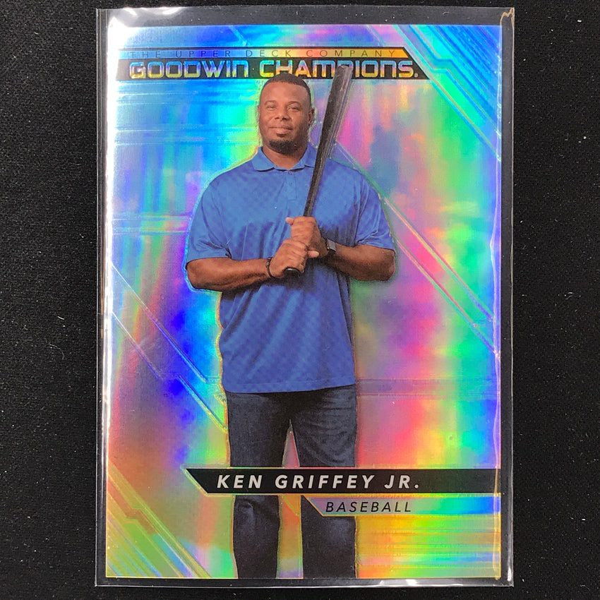 2022 Goodwin Champions Ken Griffey Jr. Base Platinum Sky 14/99