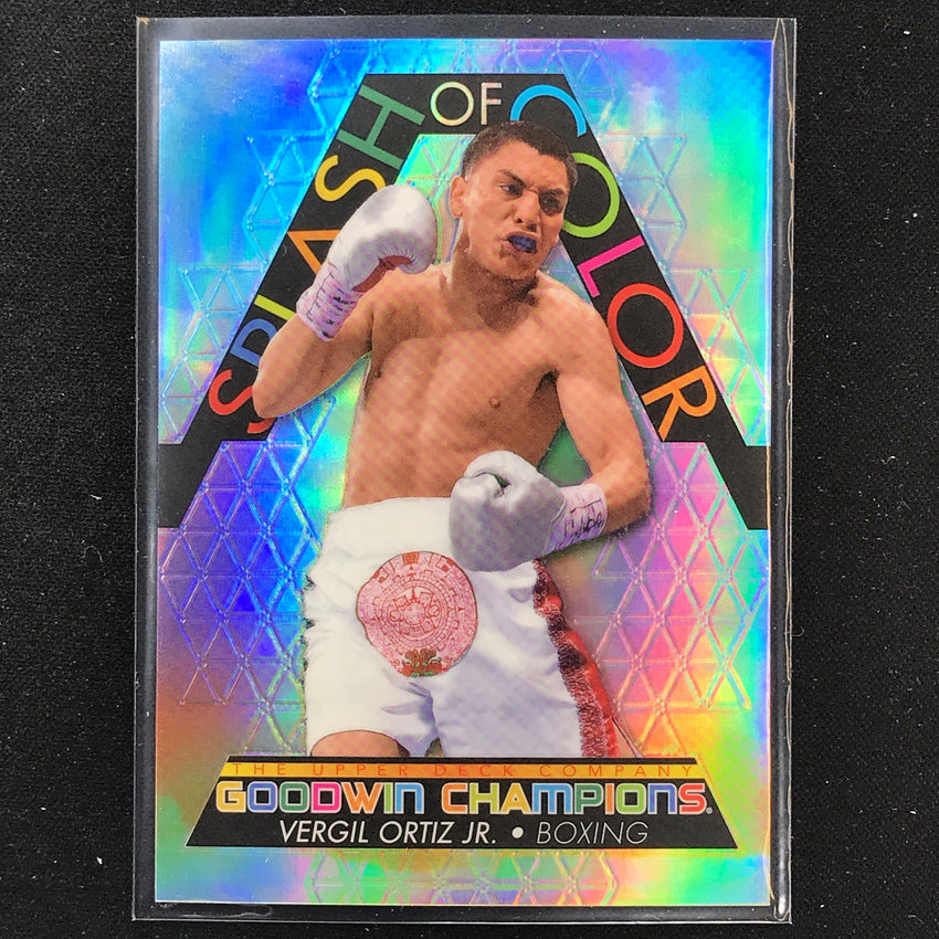 2022 Goodwin Champions Vergil Ortiz Jr. Splash Of Color Platinum Sky 21/99