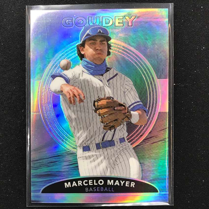 2022 Goodwin Champions Marcelo Mayer Goudey Platinum Ocean 73/75