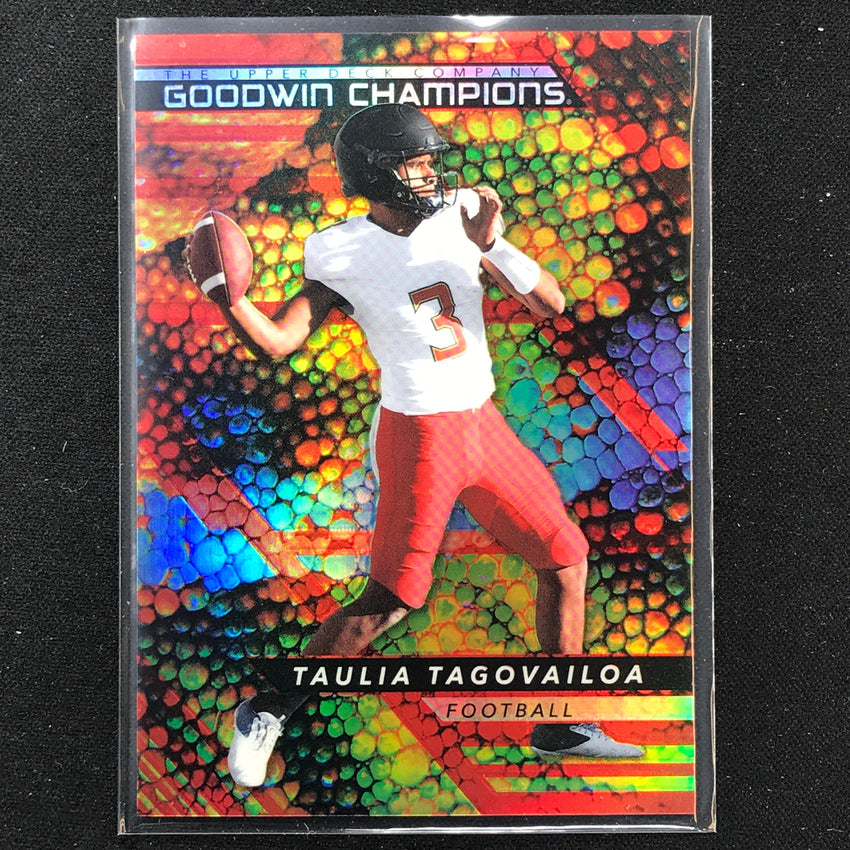 2022 Goodwin Champions Taulia Tagovailoa Platinum High Series Chameleon 24/49