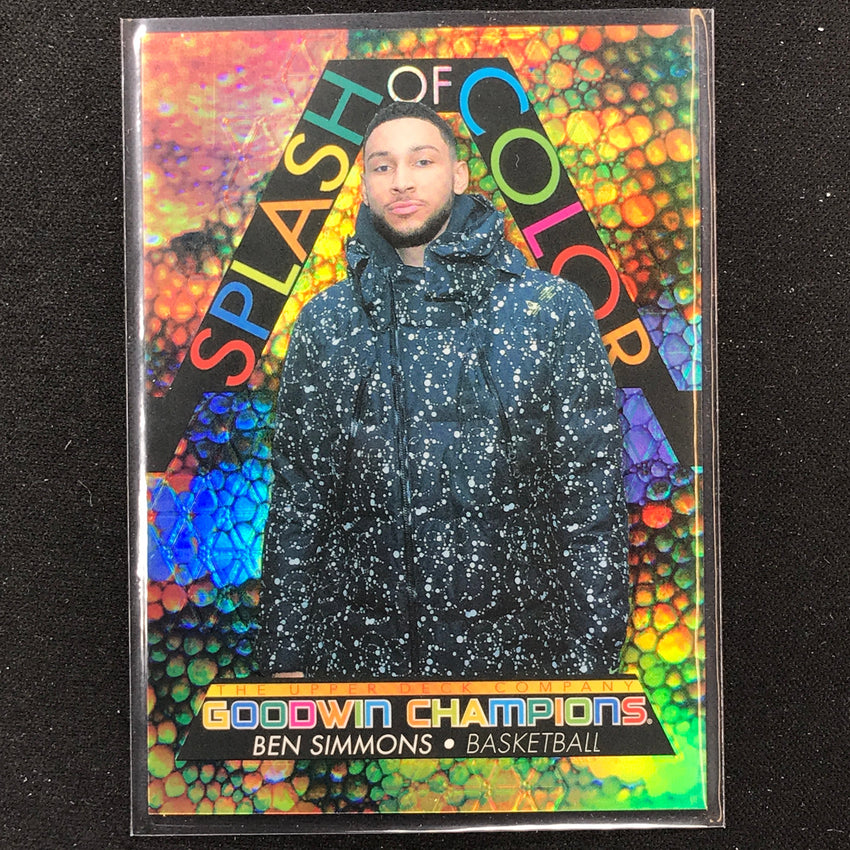 2022 Goodwin Champions Ben Simmons Splash Of Color Platinum Chameleon 43/49