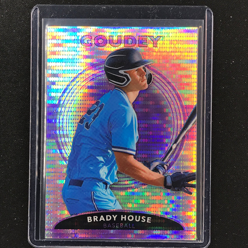 2022 Goodwin Champions Brady House Goudey Platinum Purple Pulsar 8/23
