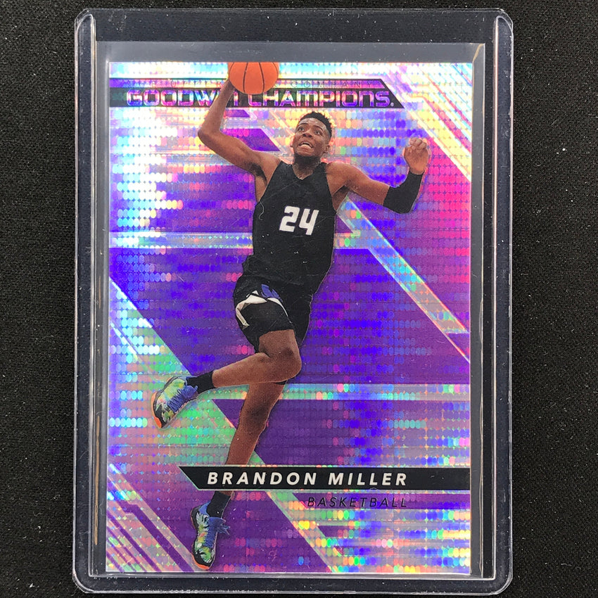 2022 Goodwin Champions Brandon Miller Platinum High Series Purple Pulsar 14/23