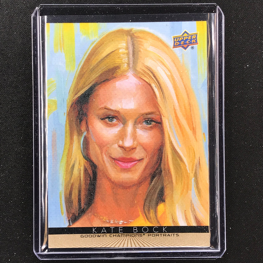 2022 Goodwin Champions KATE BOCK Portraits Base SP #3