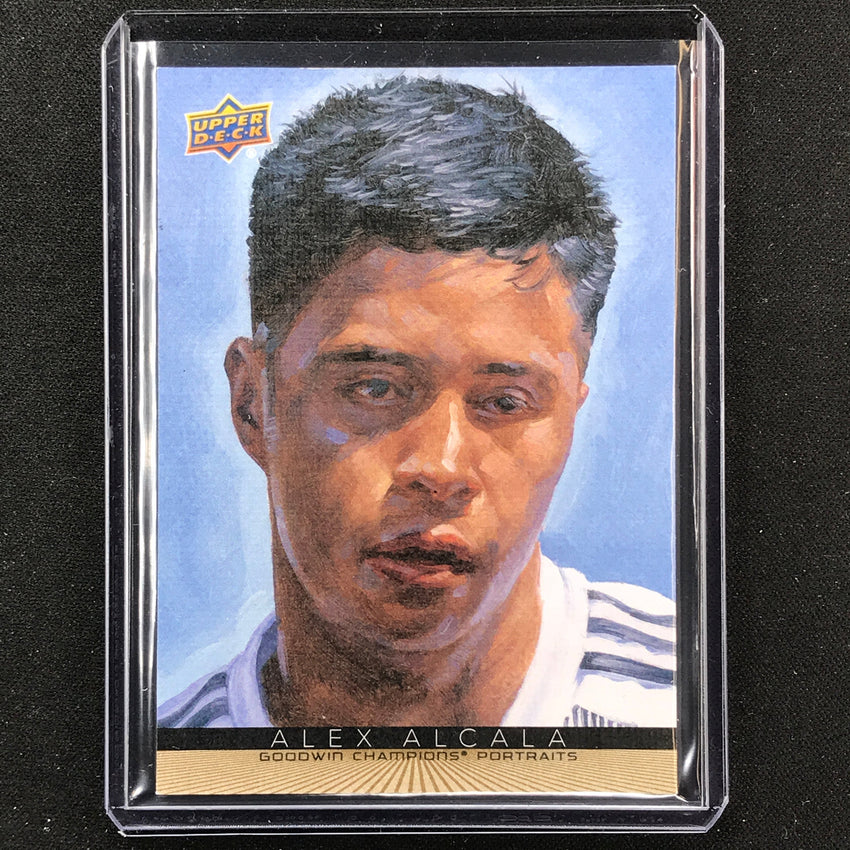 2022 Goodwin Champions ALEX ALCALA Portraits Base SP #15