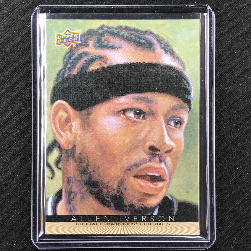 2022 Goodwin Champions Allen Iverson Portraits Base Sp No 17