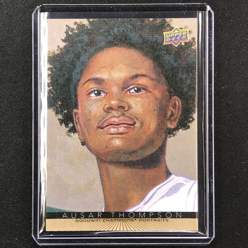 2022 Goodwin Champions Ausar Thompson Portraits Base Sp No 19
