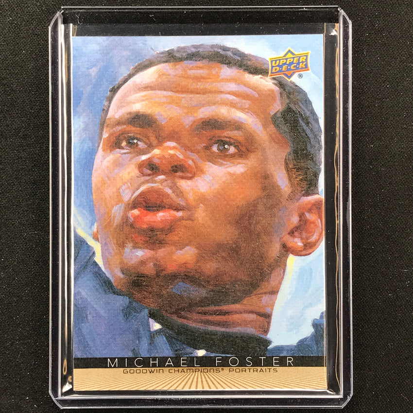 2022 Goodwin Champions MICHAEL FOSTER Portraits Base SP #35