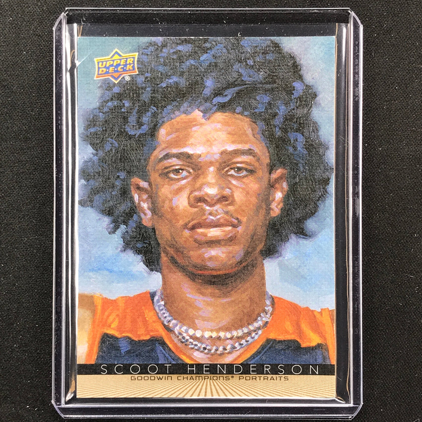 2022 Goodwin Champions Scoot Henderson Portraits Base Sp No 61