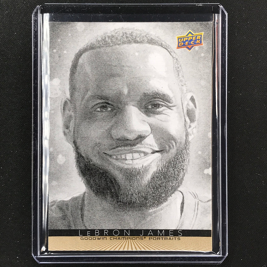2022 Goodwin Champions Lebron James Portraits Base Sp No 68