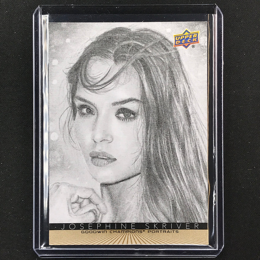 2022 Goodwin Champions JOSEPHINE SKRIVER Portraits Base SP #73