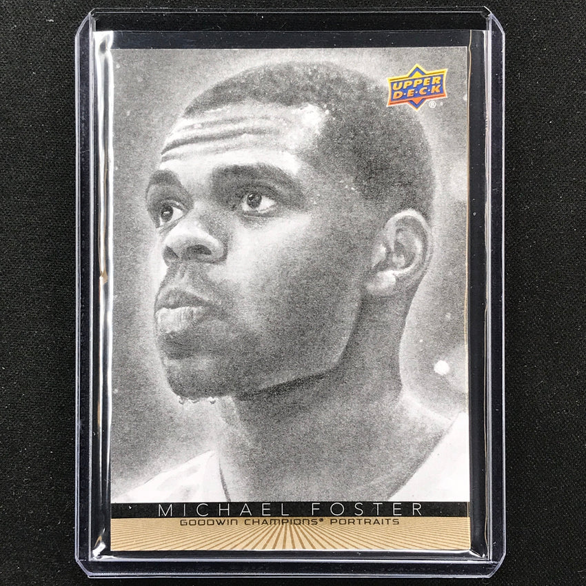 2022 Goodwin Champions MICHAEL FOSTER Portraits Base SP #79