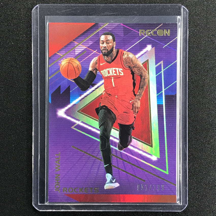2020-21 Recon John Wall Red /199