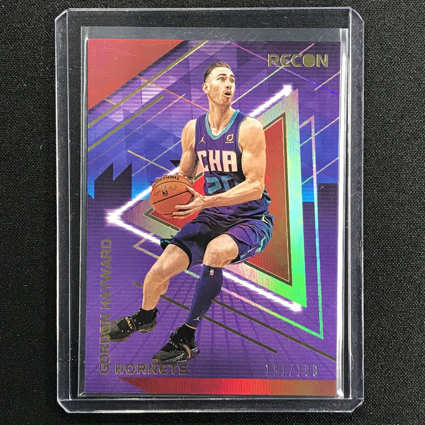 2020-21 Recon Gordon Hayward Red /199