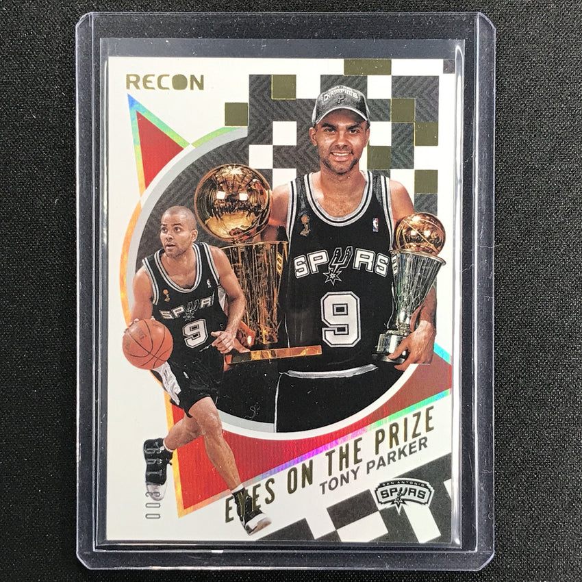 2020-21 Recon Tony Parker Eyes On The Prize Red 3/199