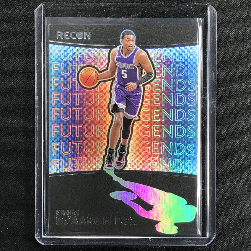2020-21 Recon Deaaron Fox Future Legends Base No 25