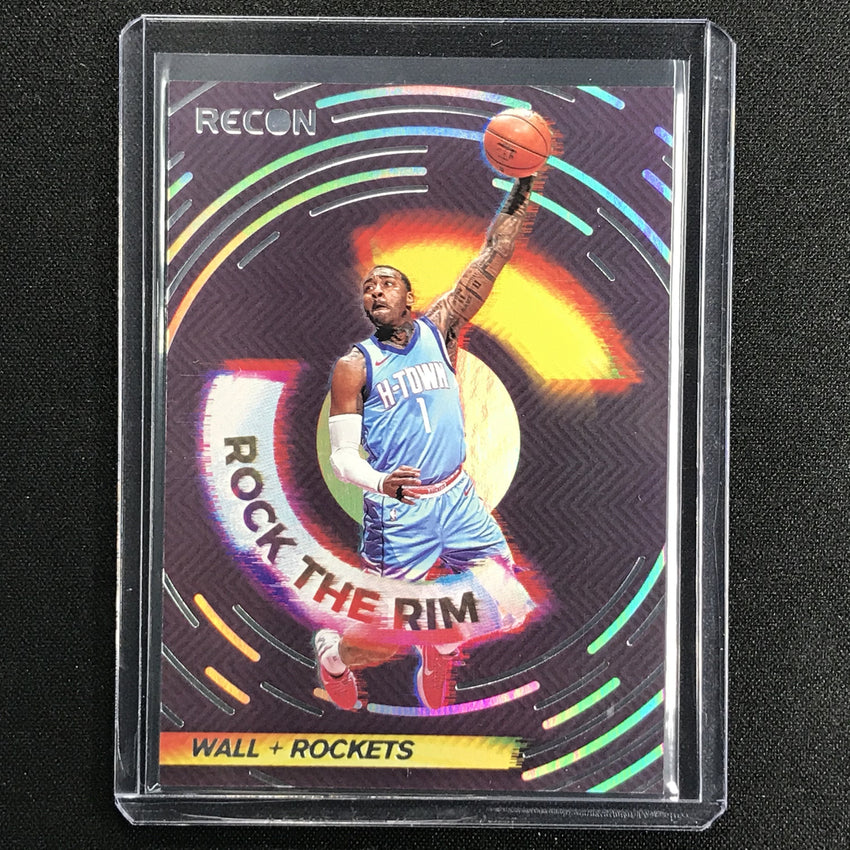 2020-21 Recon JOHN WALL Rock the Rim Base #14