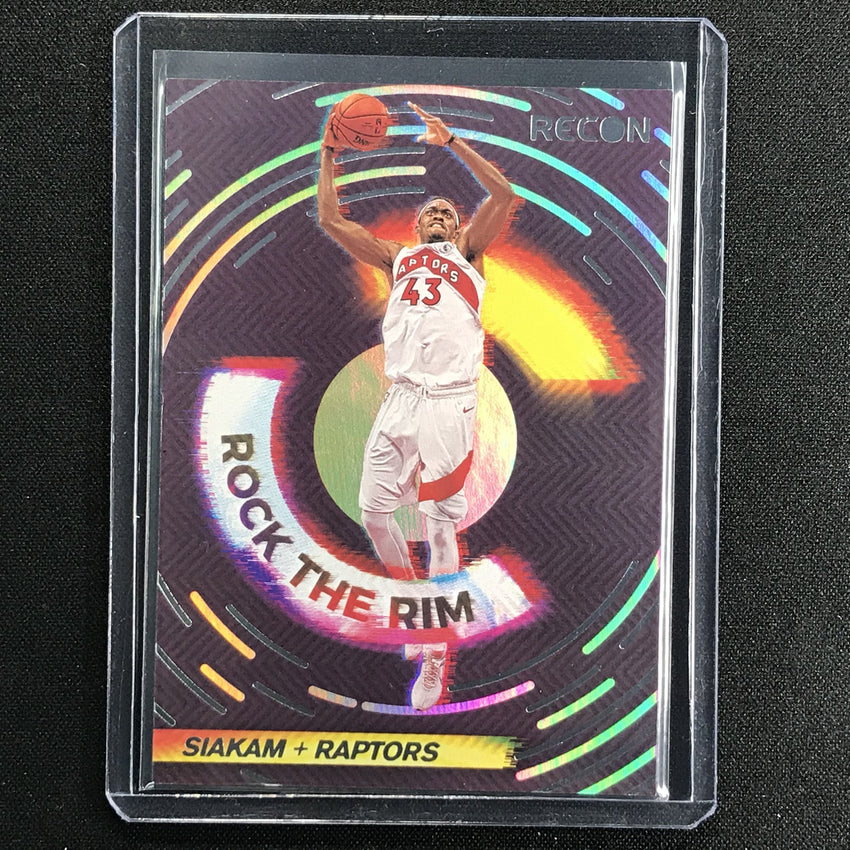 2020-21 Recon PASCAL SIAKAM Rock the Rim Base #21